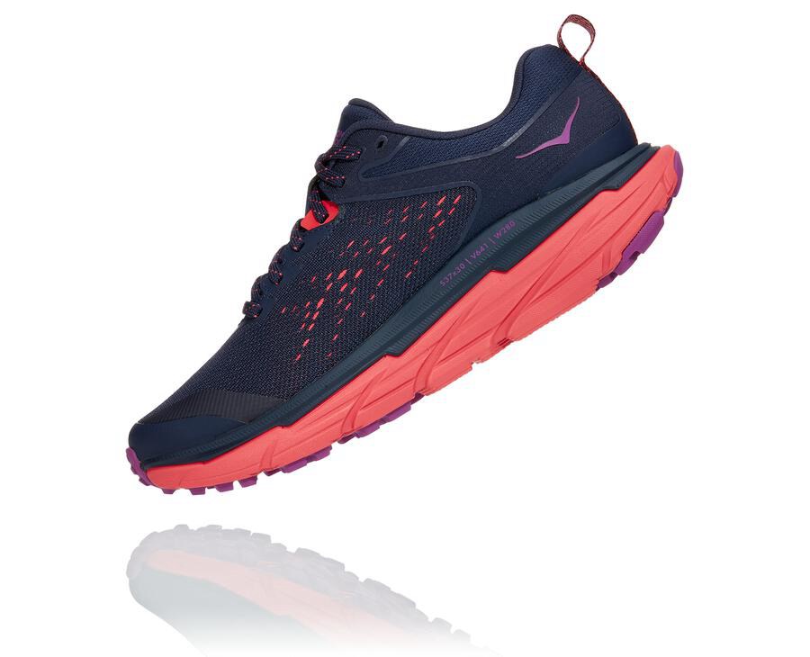 Hoka One One Trail Schoenen Dames - Challenger Atr 6 - Donkerblauw - HO1083752